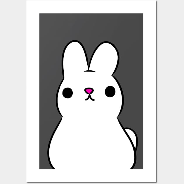 Bunny Wall Art by Jossly_Draws